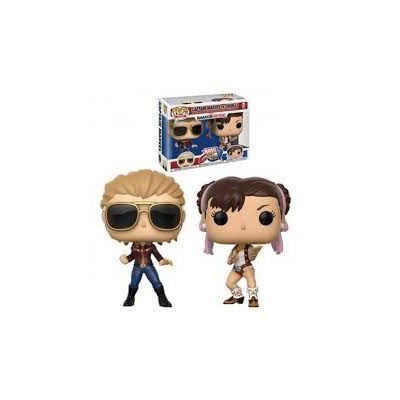 Funko Pop! Captain Marvels vs Chun-Li (2 Pack) Marvel Gamerverse