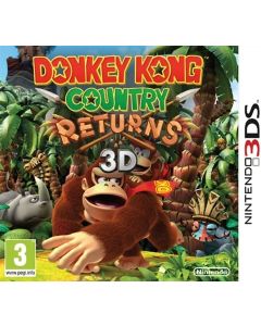 3DS - Donkey Kong Country Returns 3D - Seminou