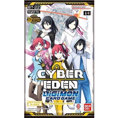 Digimon CG - Cyber Eden (Anglès) - Sobres 