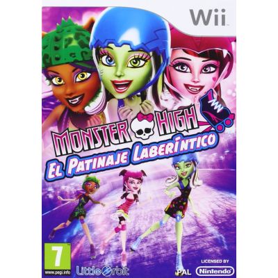 Wii -  Monster High: El Patinaje Laberíntico - Seminou
