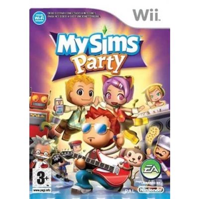 Wii - My Sims Party - Seminou
