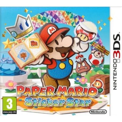3DS - Paper Mario Sticker Stars (Nintendo Selects) - Seminou