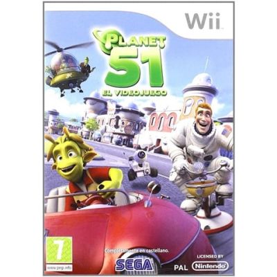 Wii - Planet 51: El Videojuego - Seminou