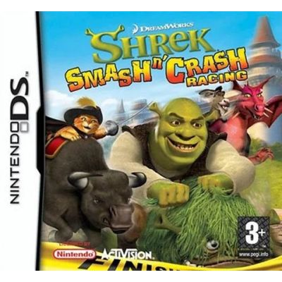 DS - Shrek Smash n' Crash Racing - Seminou
