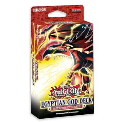 Baralla de Jugador Novell - Egyptian God Deck - Slifer the Sky Dragon - Yu-Gi-Oh! - Anglès